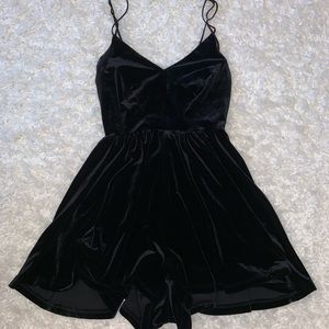 Urban Outfitters Velvet Romper